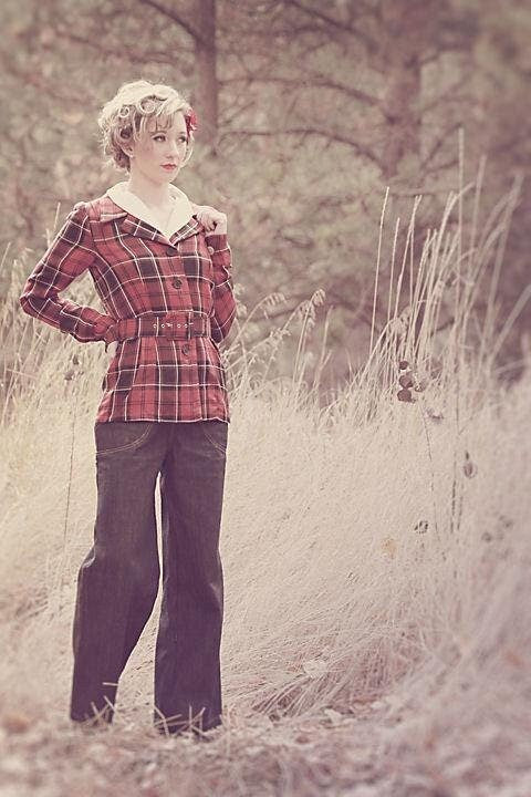 1940s Inspired Penny Camping Coat | Vintage Style Outerwear