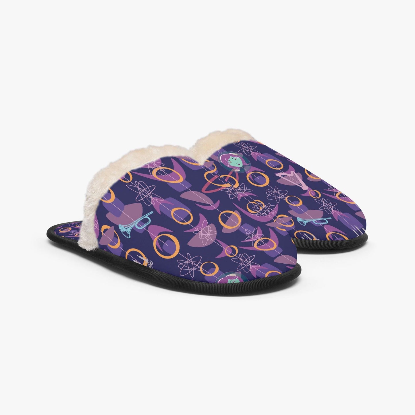 Happy Hauntings Haunted Mansion Slippers- Inspired by Madame Leota