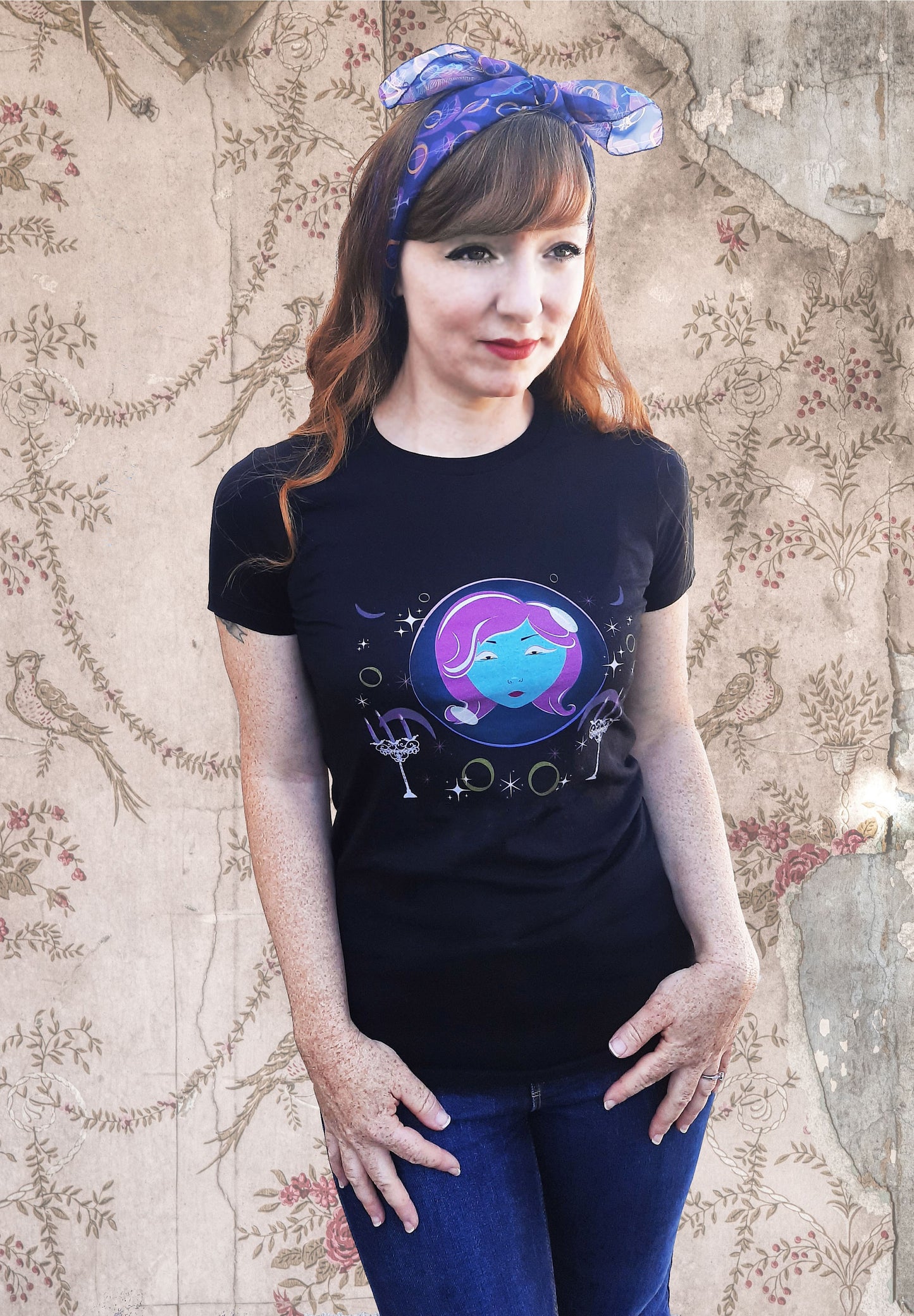 Happy Hauntings Scarf | Haunted Mansion Inspired Disneybound Scarf