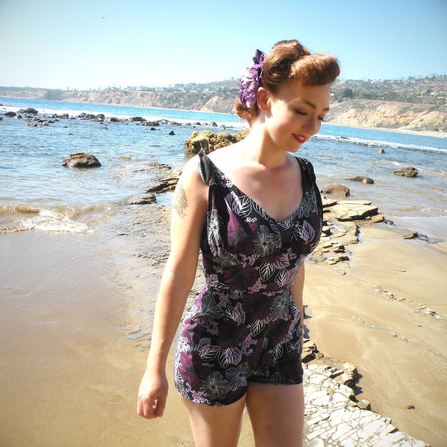 Enchanted Tiki Room Playsuit | Tiki Bird Disneybound Romper
