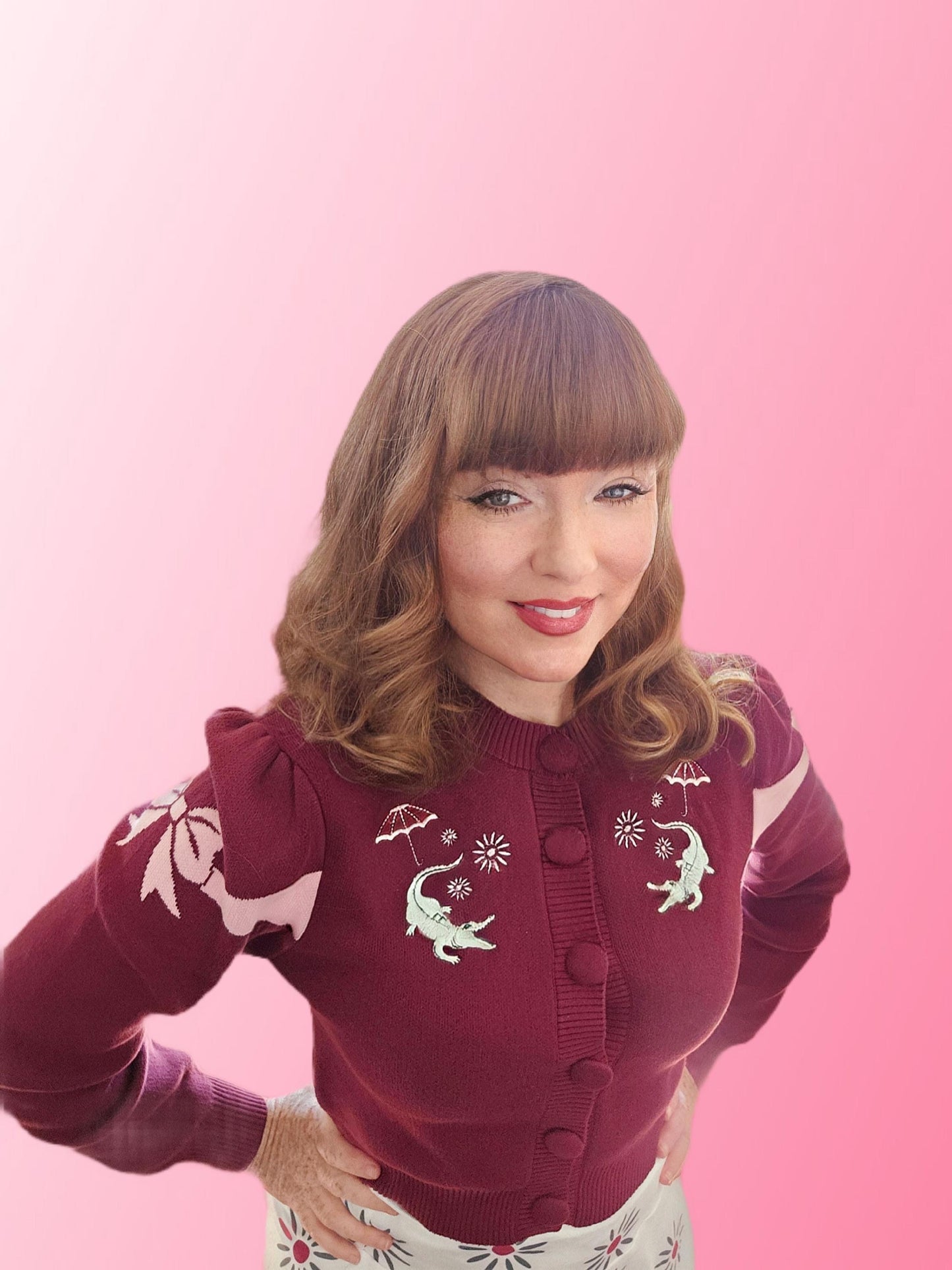 Tight Rope Darling Cardigan | Sally Slater Haunted Mansion Tribute Cardigan